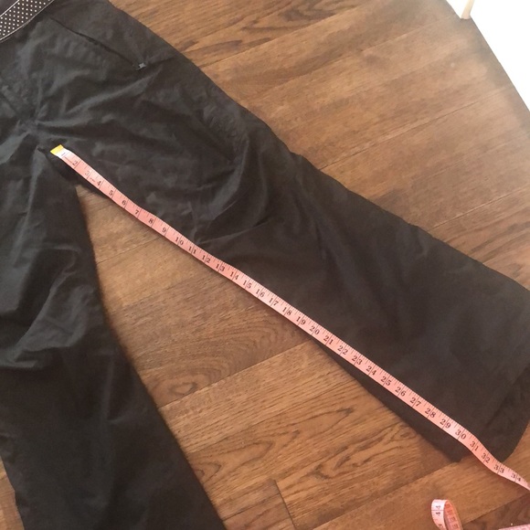 O’Neill Escape Series Black Snow Pants with belt - Picture 5 of 12